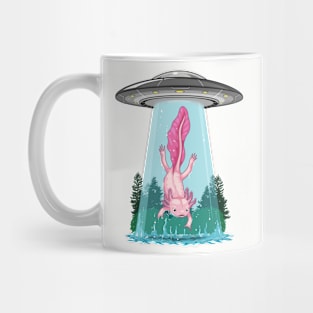 Axolotl Abduction Adventure Mug